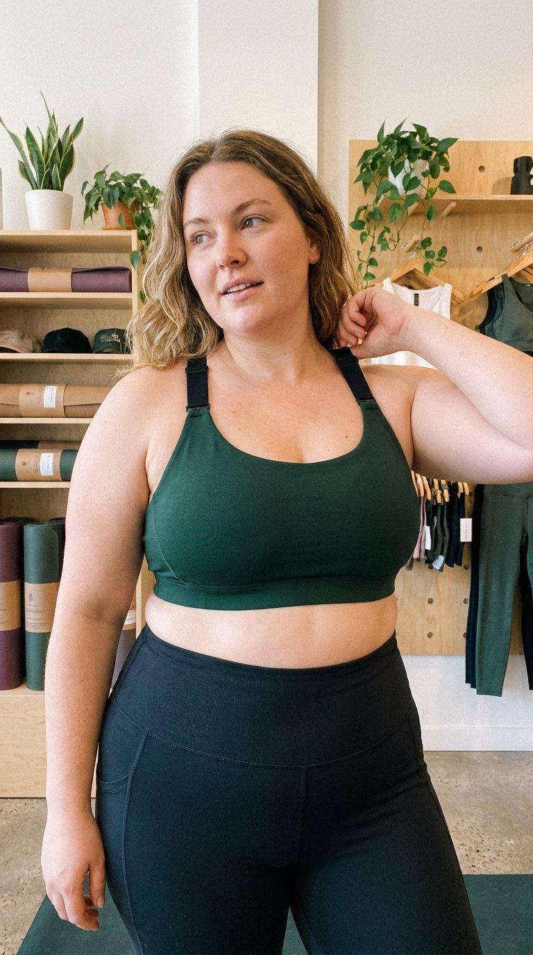 12 Supportive Workout Outfits for Plus Size Women With a Big Bust