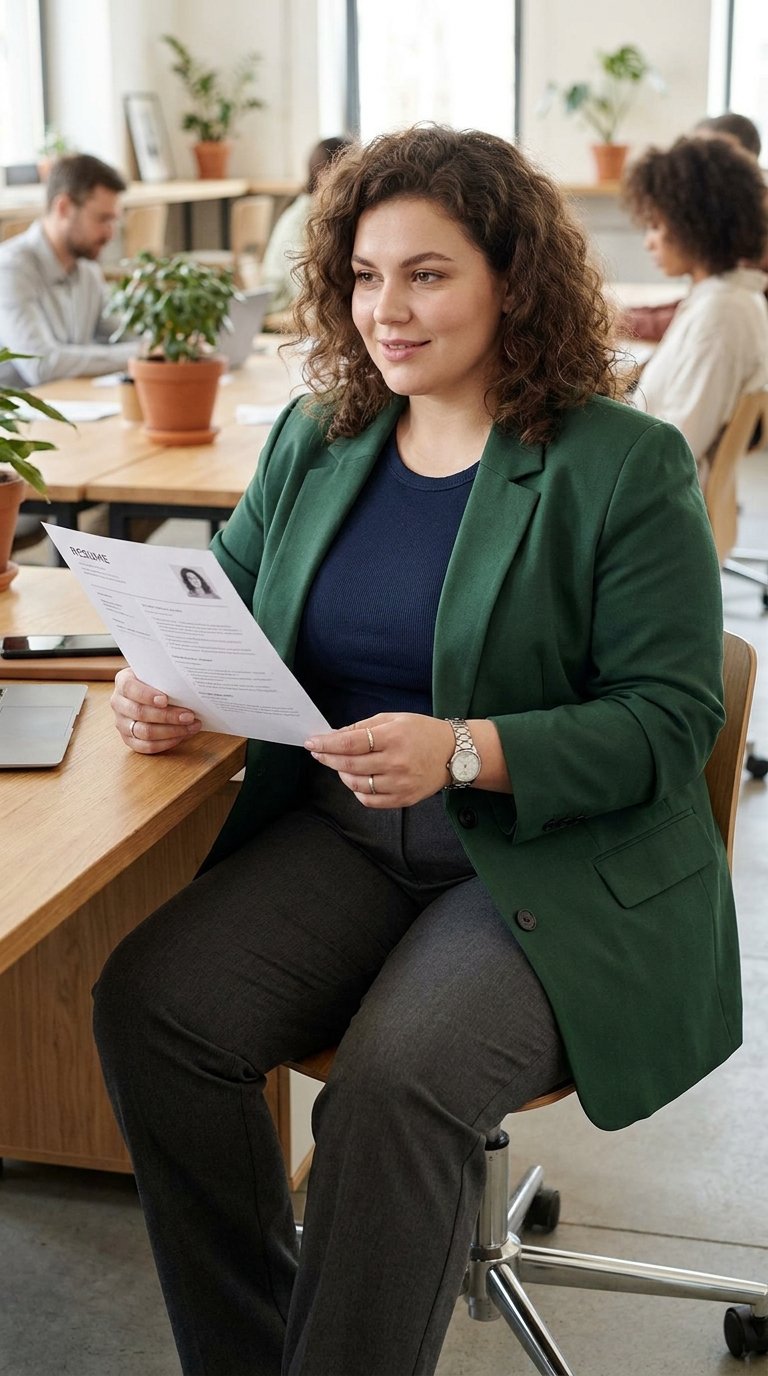 10 Plus Size Interview Outfits With Dress Pants That Feel Sharp and Comfortable