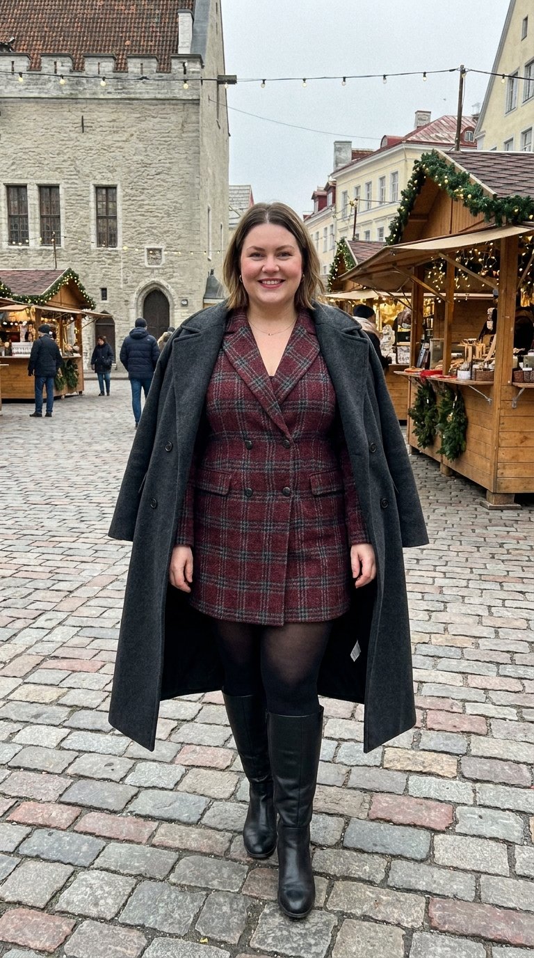 10 Longline Blazer Outfits for Plus Size Women You’ll Actually Wear