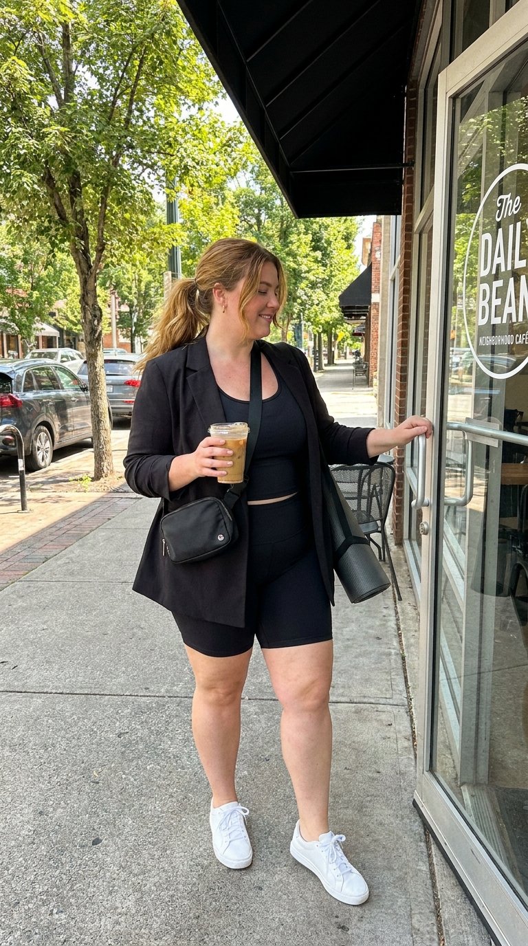 12 Black Blazer Outfits for Plus Size Women That Work for Every Occasion
