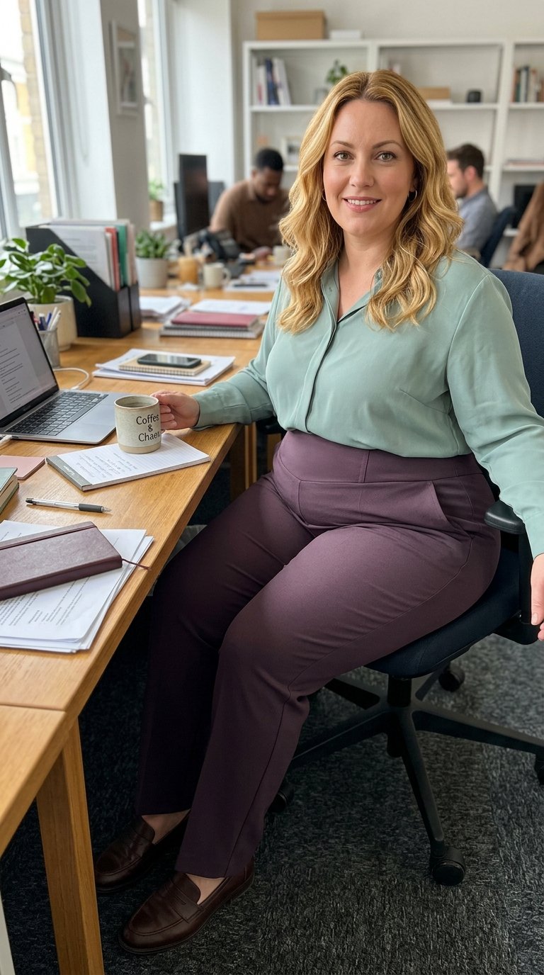 14 Best Work Pants for Plus Size Women That Fit Right and Feel Good All Day