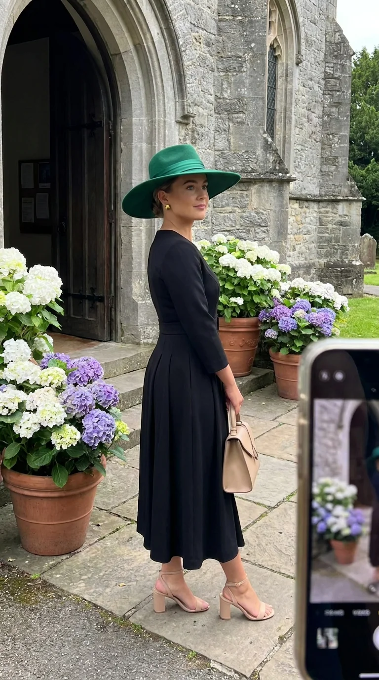 12 Black Dress Church Outfit Ideas That Never Go Out of Style