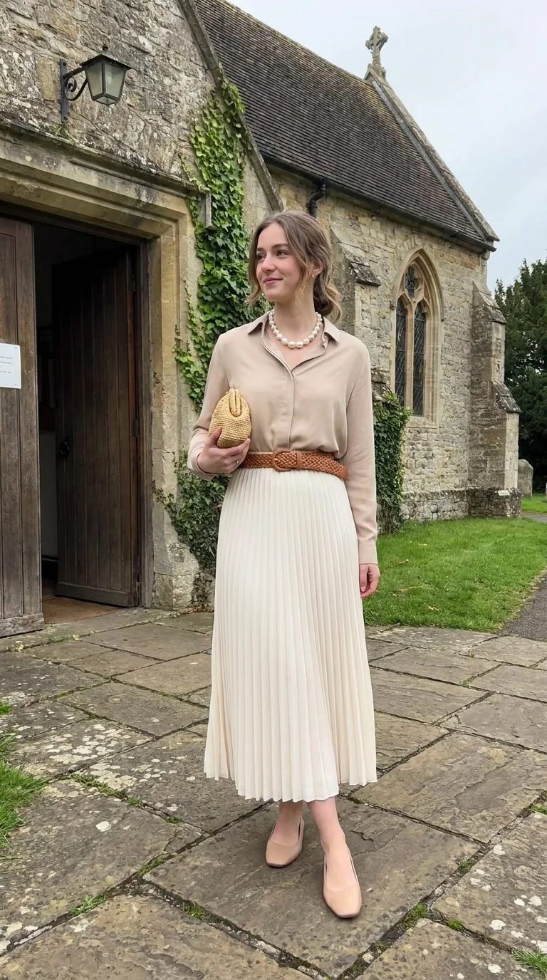 12 Church Outfit Ideas With Skirts That Feel Soft and Graceful