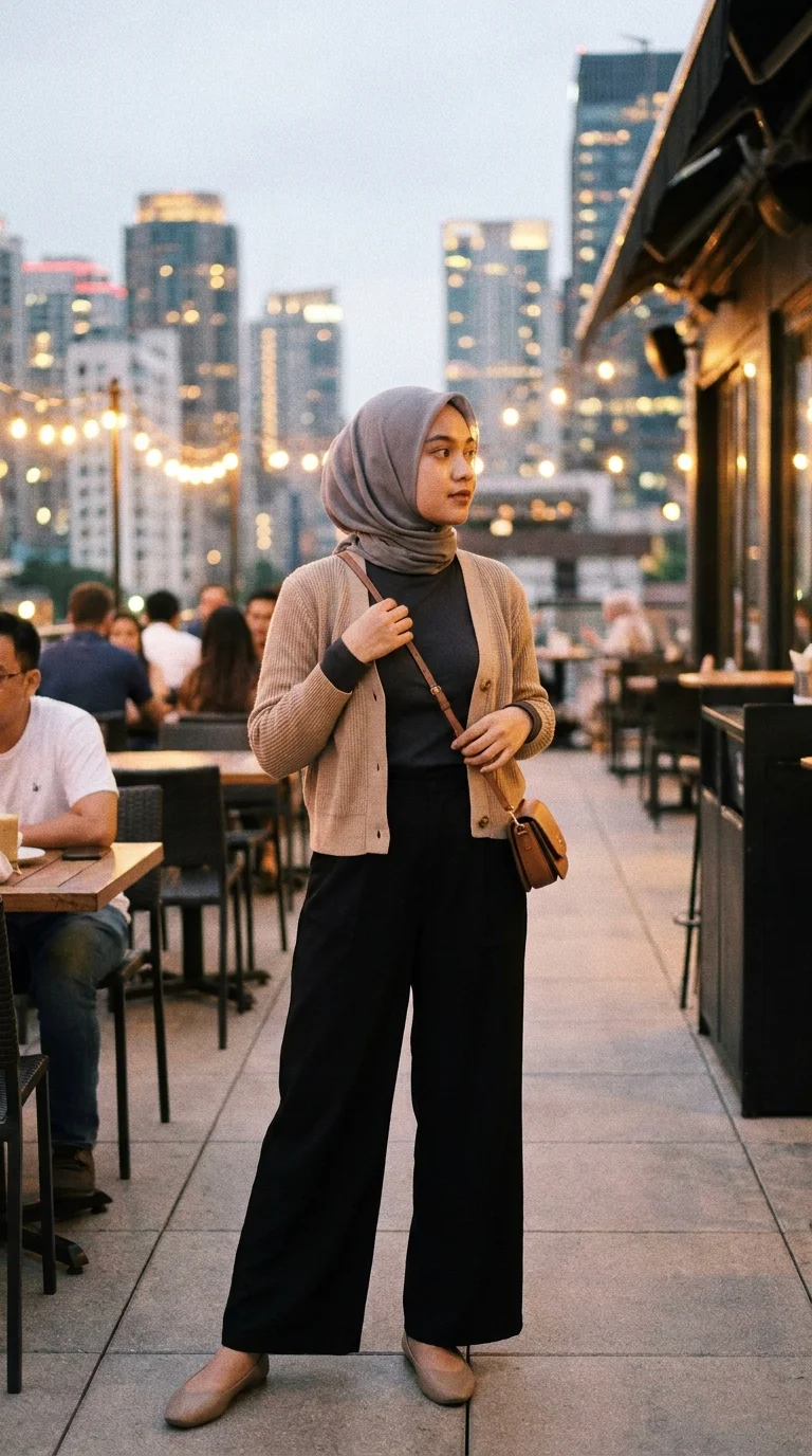 10 Hijab Casual Outfit Ideas That Look Modern and Elegant