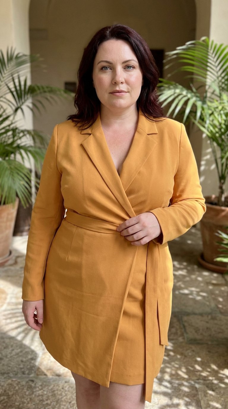 11 Summer Blazer Outfits for Plus Size Women That Actually Work in the Heat