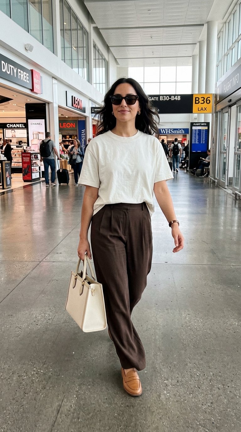 12 Oversized Airport Outfits That Don’t Swallow You