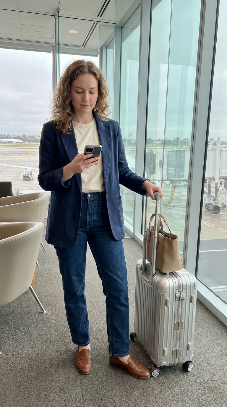 13 Minimalist Airport Outfits Built From Basics