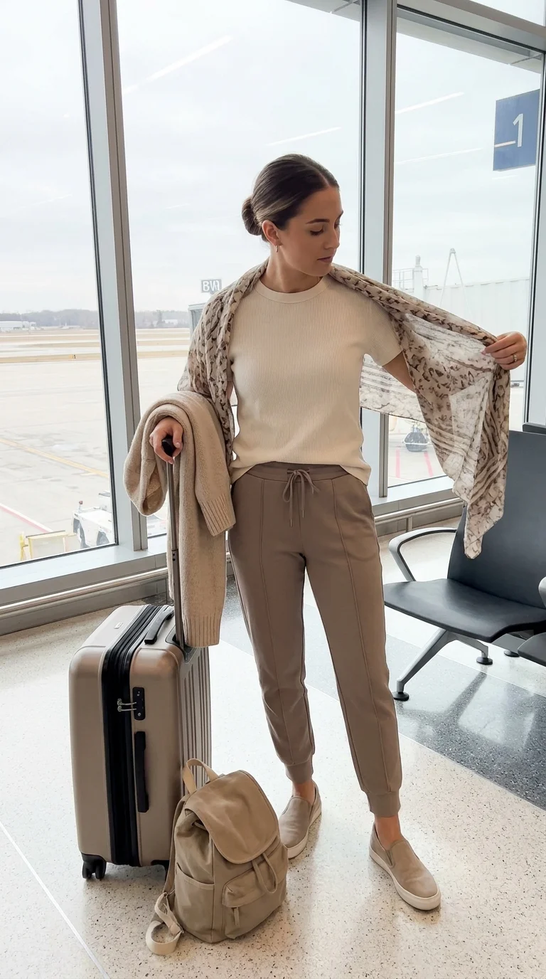 14 Chic Airport Outfits for Effortless Travel Style