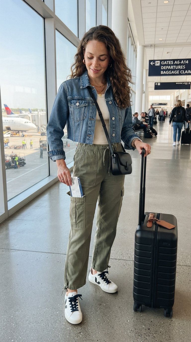 14 Casual Airport Outfits for Plus Size Women That Feel Easy All Day