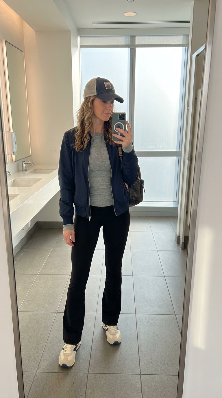 12 Short Flight Airport Outfits When Comfort Matters Less