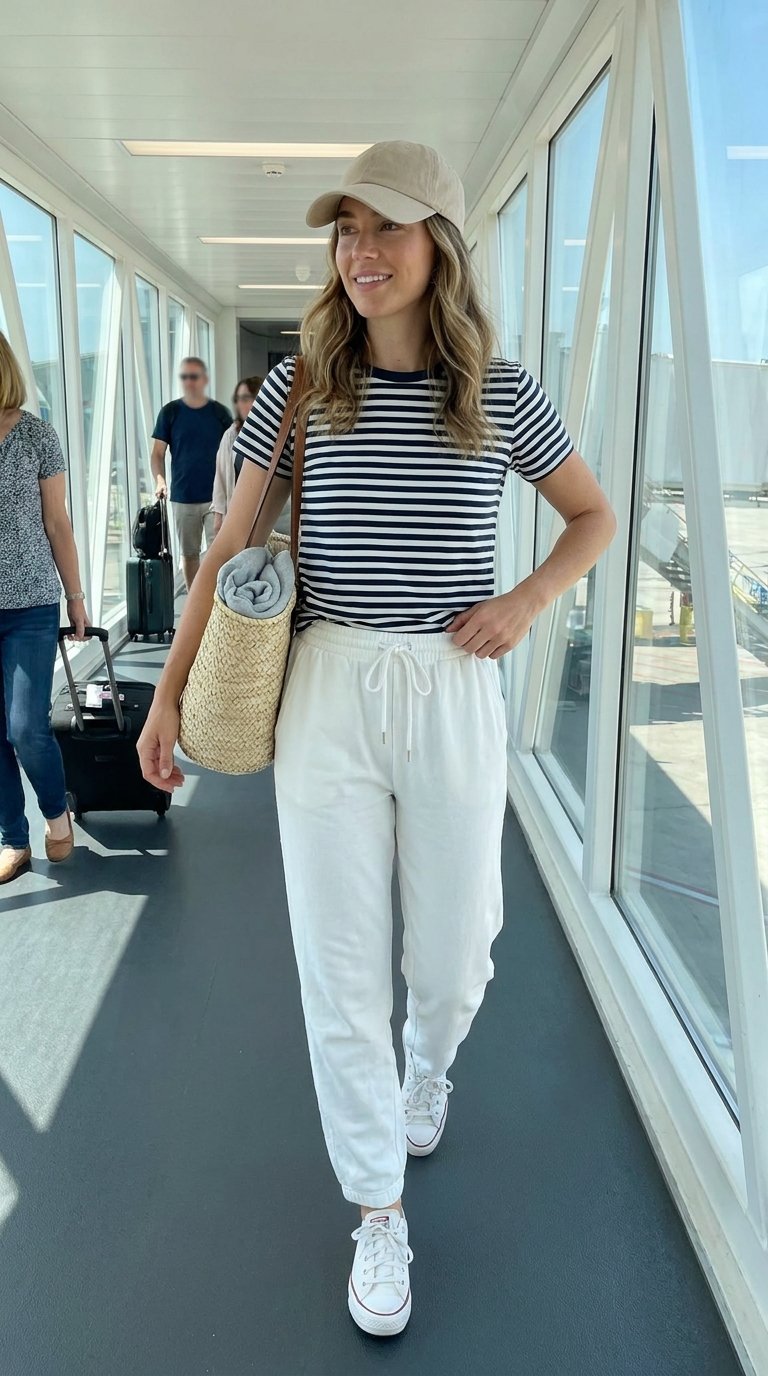 13 Plus Size Summer Airport Outfits That Beat the Heat