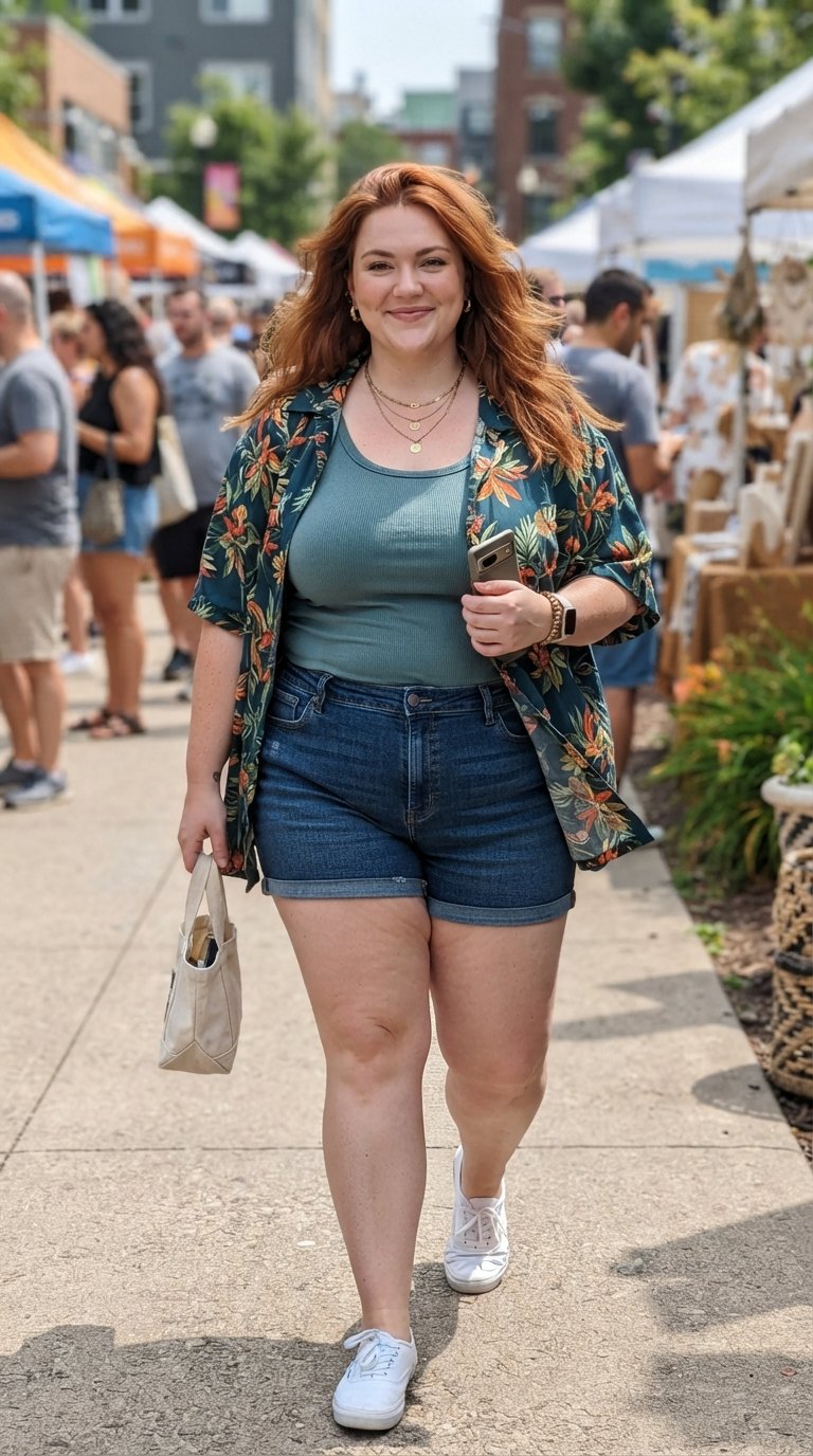 12 Confidence Boosting Casual Outfits for Plus Size Women