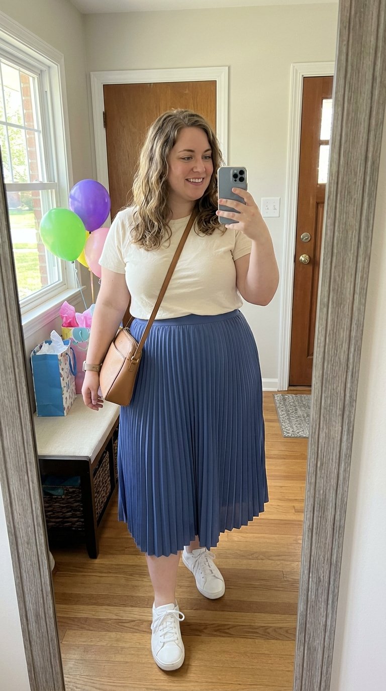 15 Plus Size Family Gathering Outfits That Feel Comfortable All Day