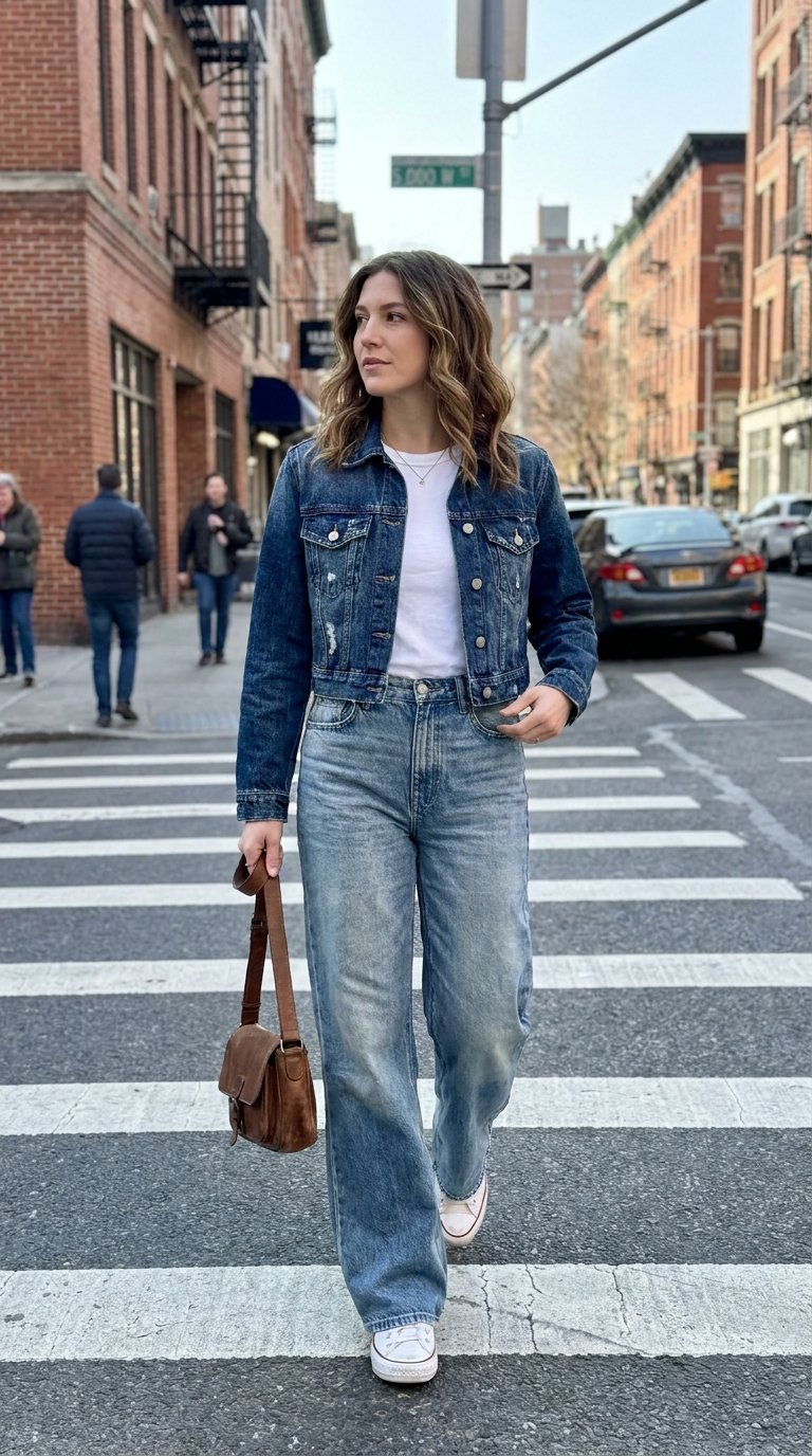 12 Baggy Flare Jeans Outfits for a 70s Revival