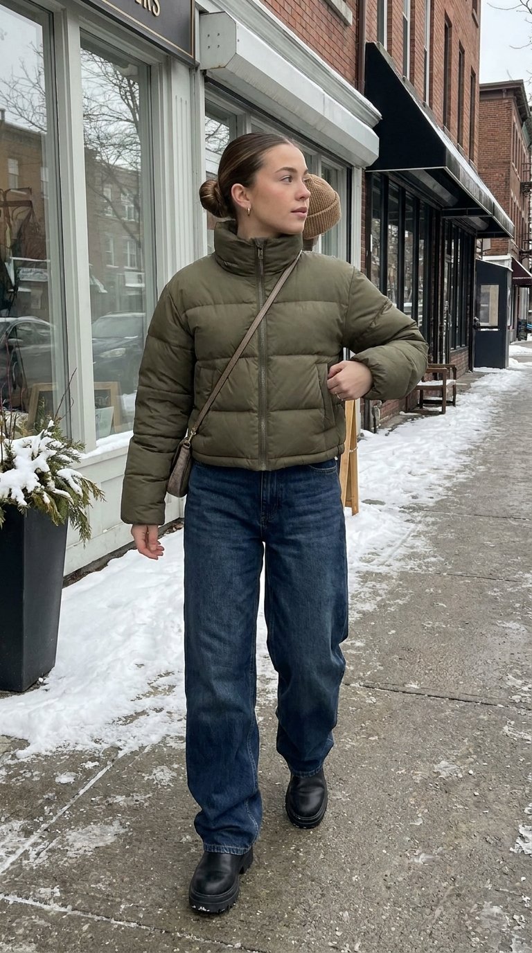 15 Winter Baggy Jeans Outfits That Keep You Warm and Stylish