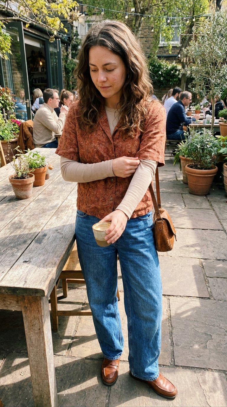 13 Modest Baggy Jeans Outfits With Full Coverage