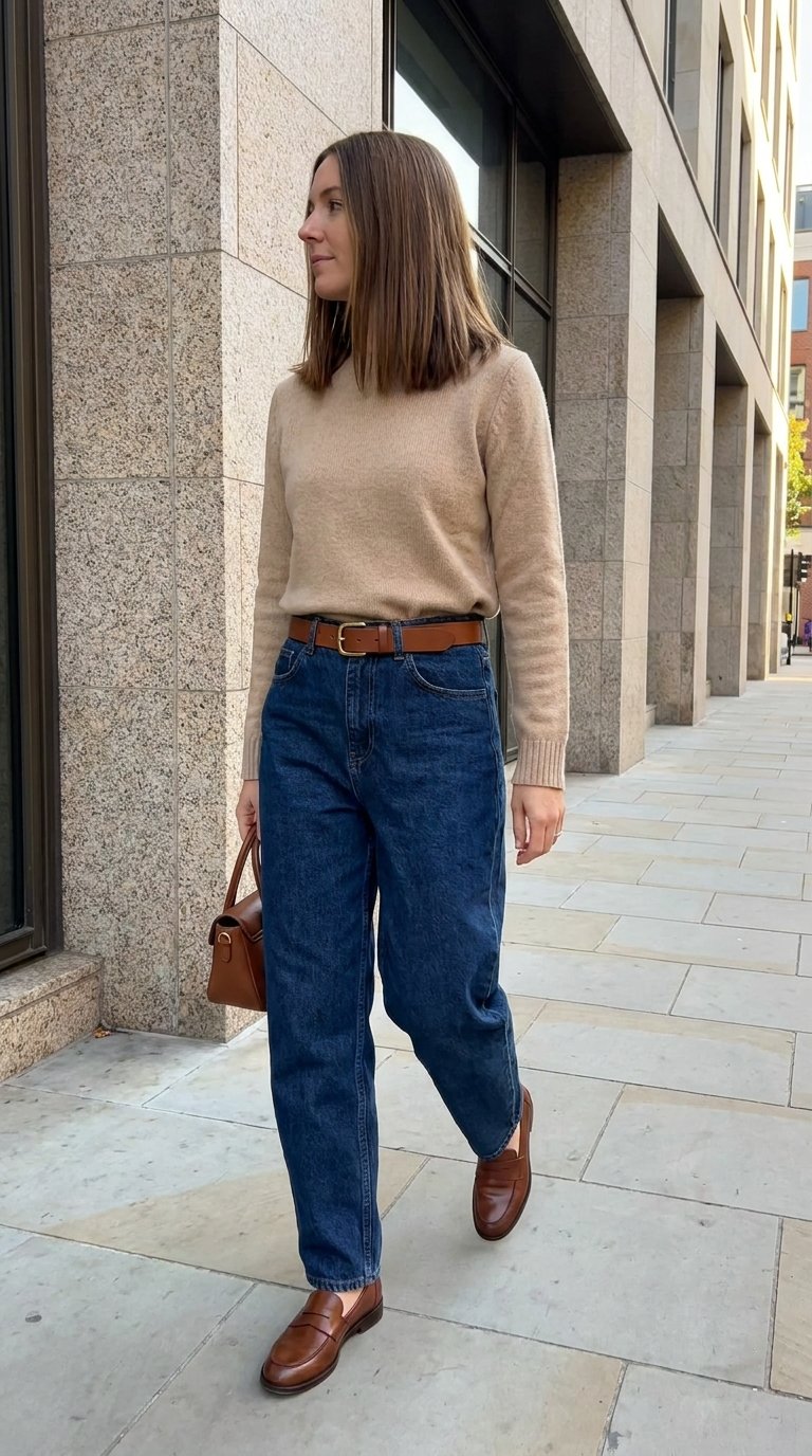 12 Baggy Jeans and Loafers Outfits for Polished Menswear Vibes