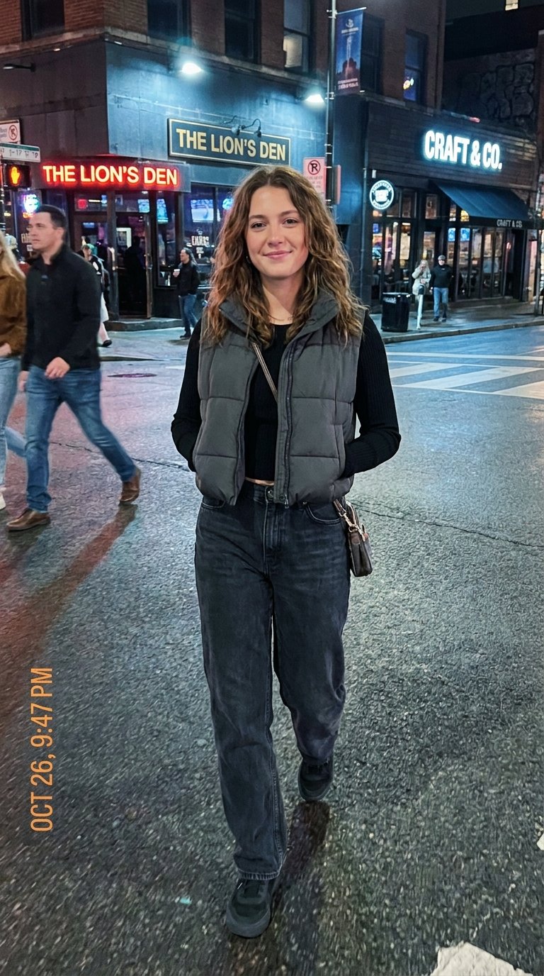 14 Baggy Jeans Night Out Outfits for Going Out in Comfort