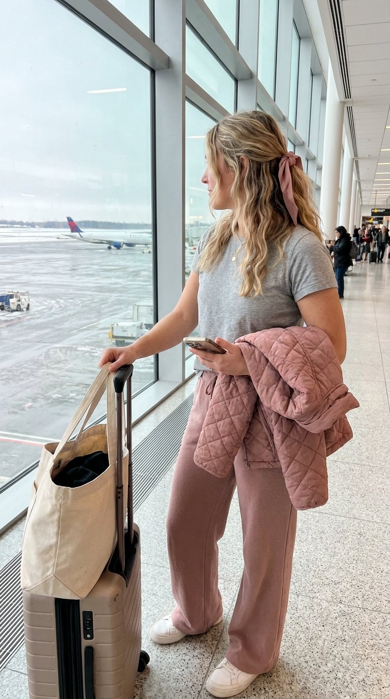 12 Bachelorette Trip Airport Outfits for the Whole Squad