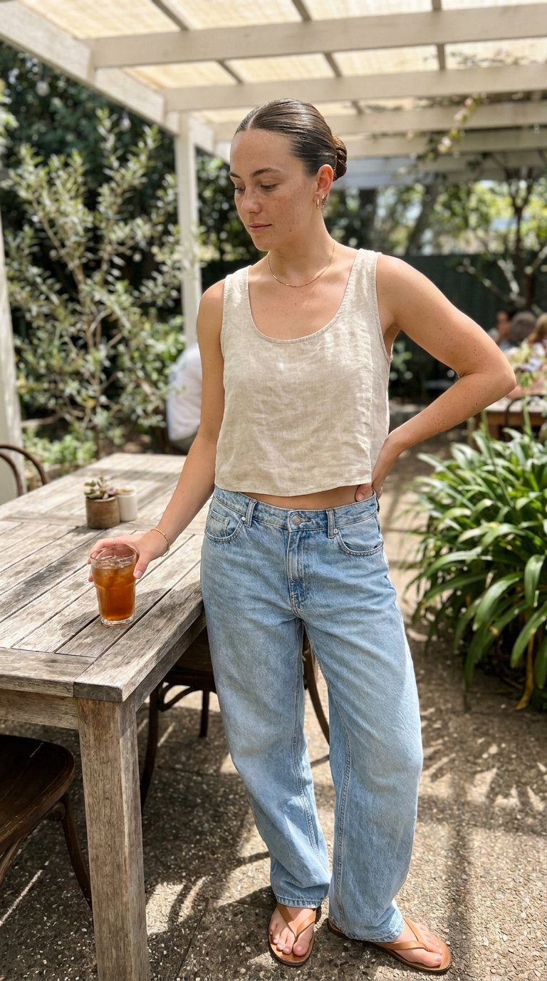 14 Summer Baggy Jeans Outfits That Stay Breezy