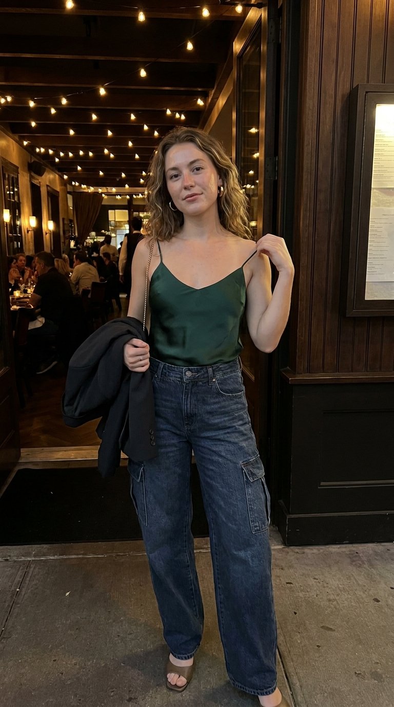 14 Baggy Cargo Jeans Outfits for Utility Style