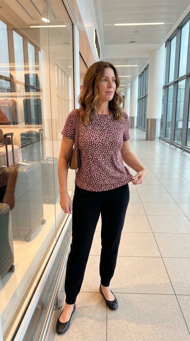12 Wrinkle Free Airport Outfits That Land Looking Fresh