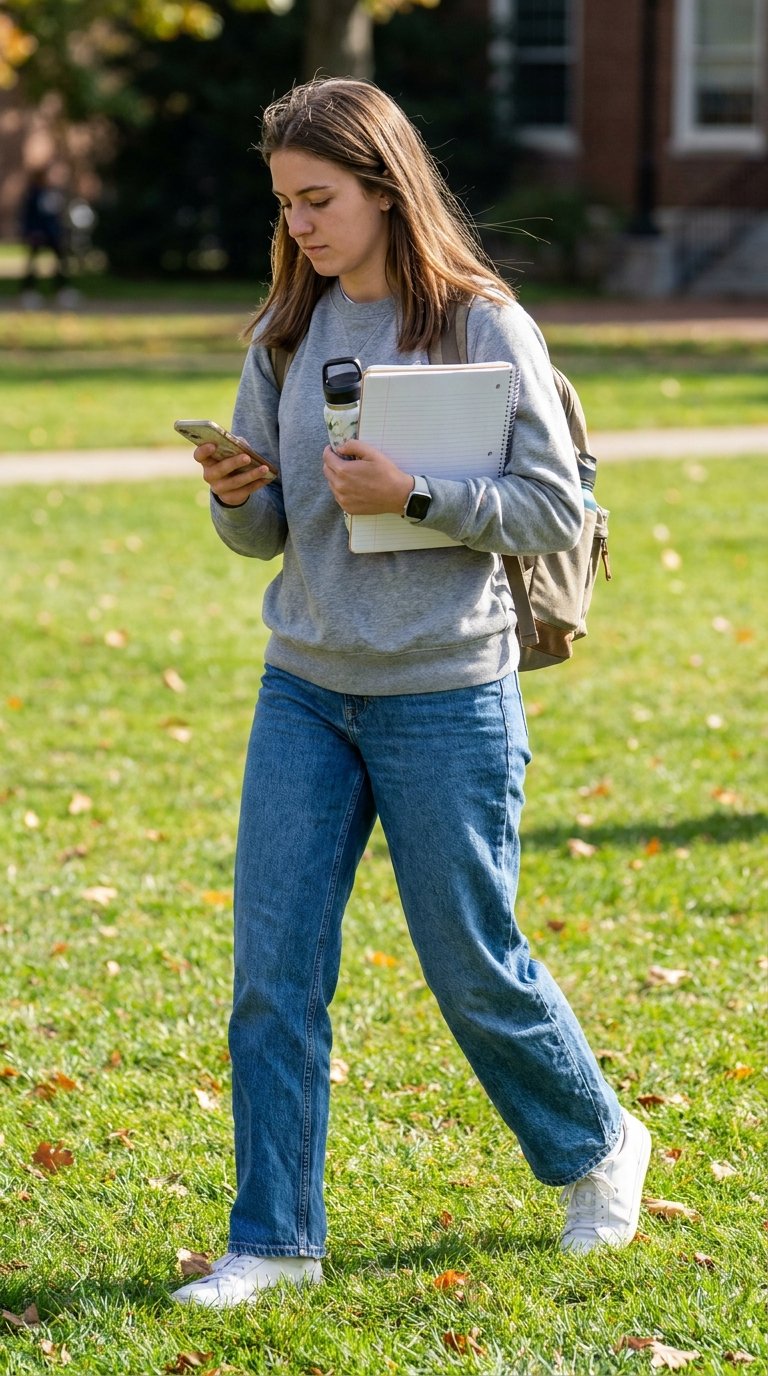 14 Baggy Jeans School Outfits That Beat the Dress Code