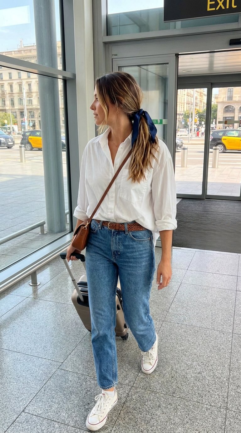 13 Honeymoon Airport Outfits for the Newlywed Glow
