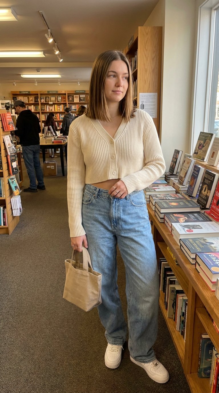 15 Cute Baggy Jeans Outfits That Look Effortless