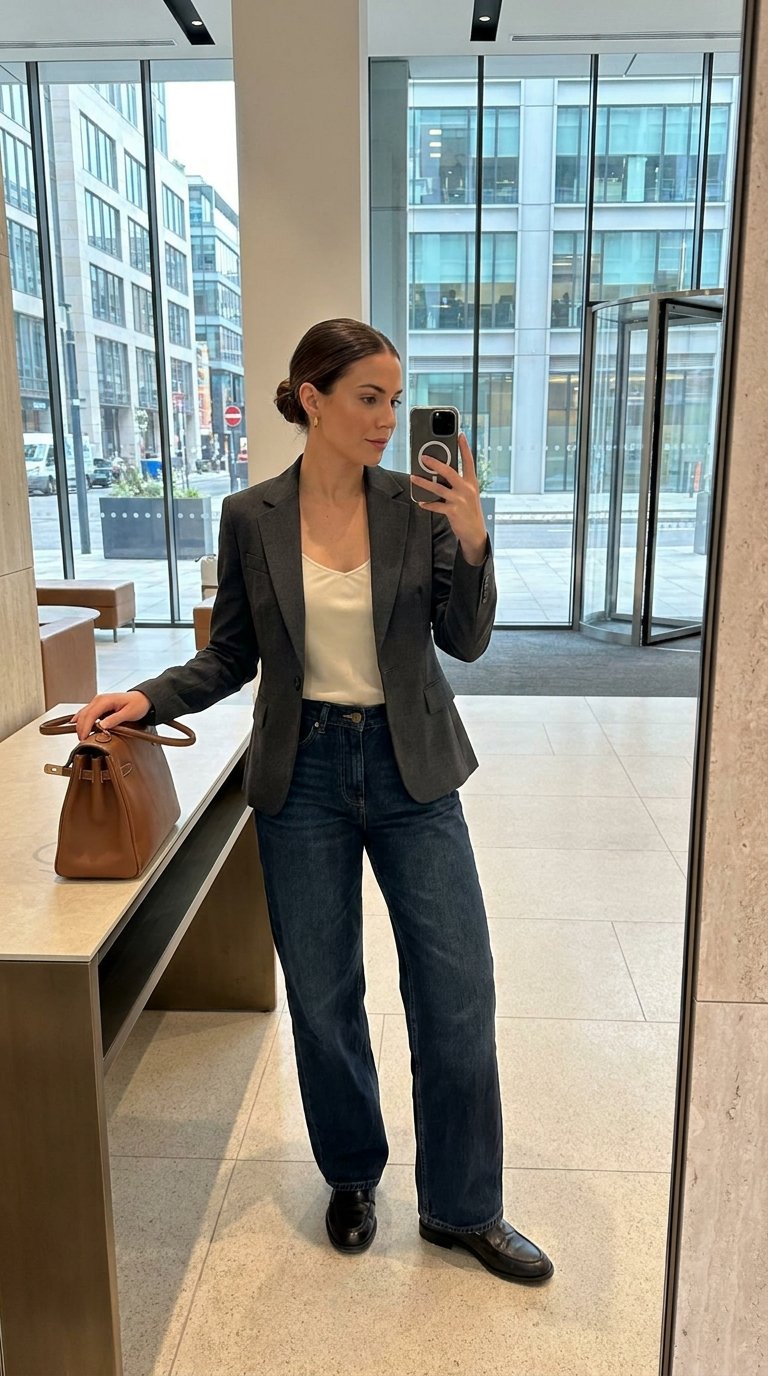 12 Baggy Bootcut Jeans Outfits Making a Comeback