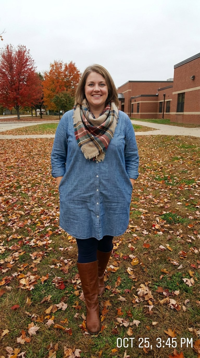 10 Modest Teacher Outfits for Plus Size Women That Work for Real School Days