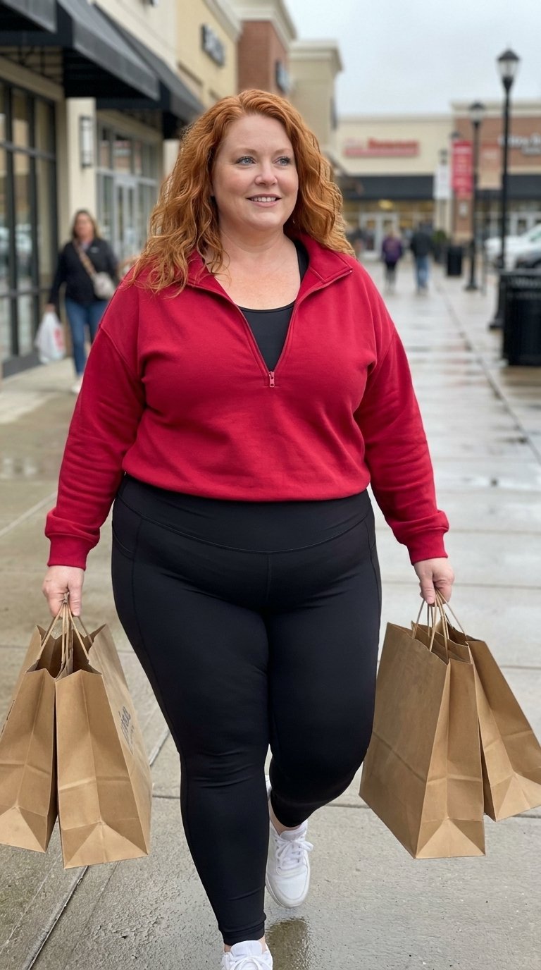 10 Plus Size Athleisure Outfits That Make Errand Days Feel Easy