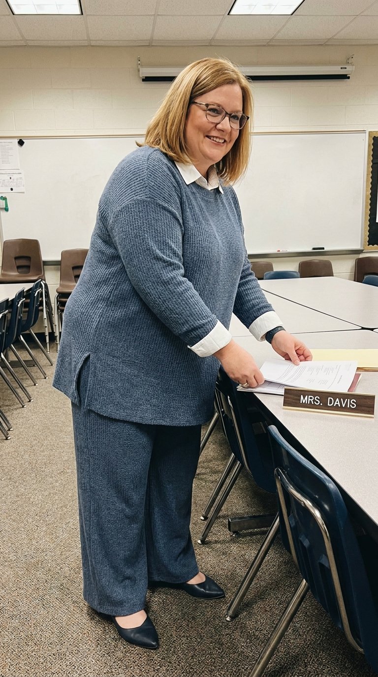 10 Spring Teacher Outfits for Plus Size Women You Can Actually Teach In