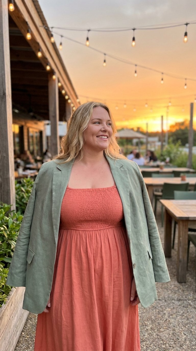 12 Oversized Blazer Outfits for Plus Size Women You Can Copy This Week