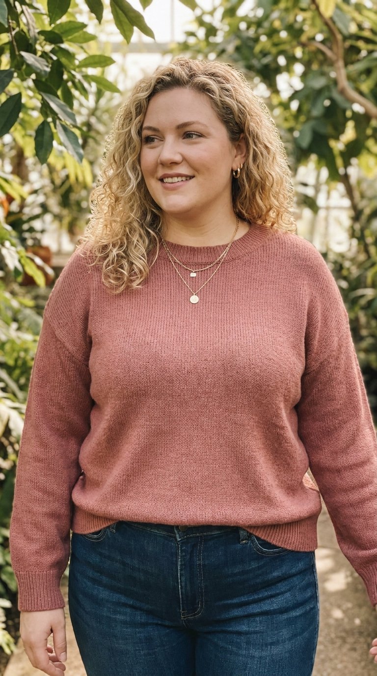 10 Dark Wash Jeans Outfits for Plus Size Women That Work for Every Occasion