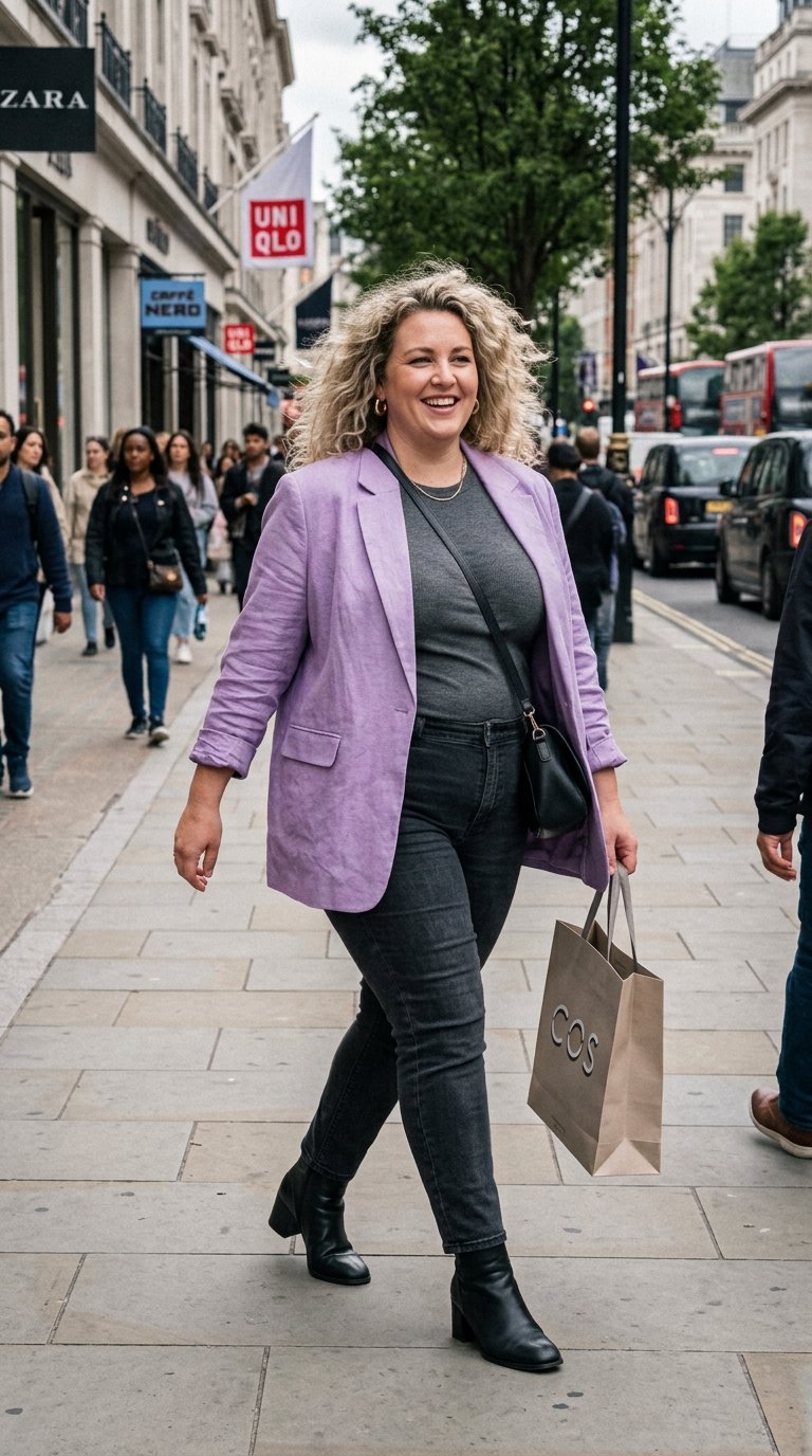 10 Blazer Outfits That Hide Belly Fat for Plus Size Women