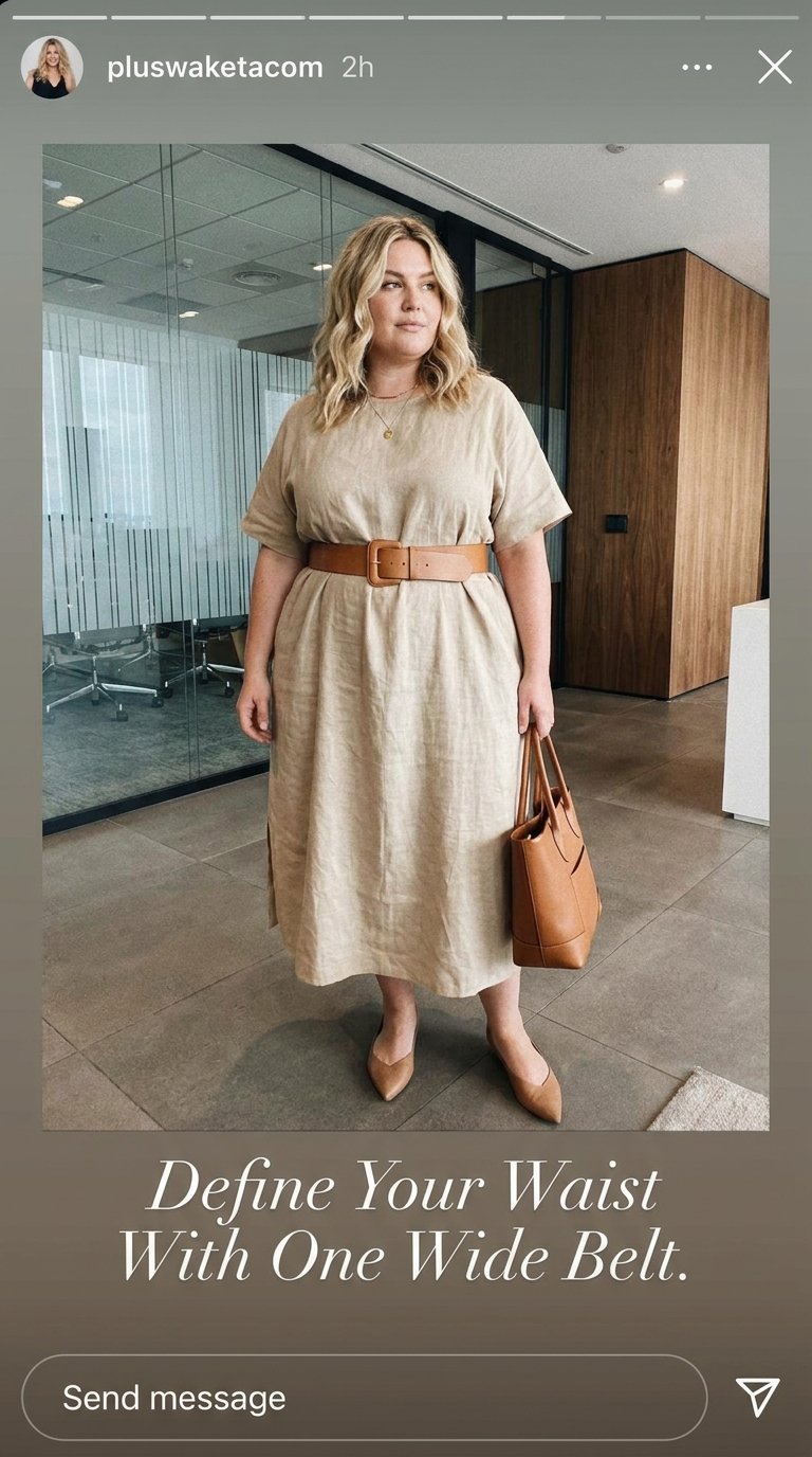 11 Neutral Office Outfits for Plus Size Women That Look Expensive on Repeat