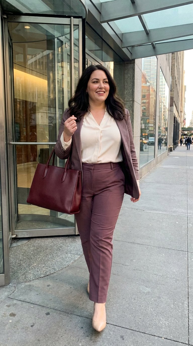 How to Dress Professionally Plus Size: 12 Polished Outfit Strategies That Never Look Frumpy