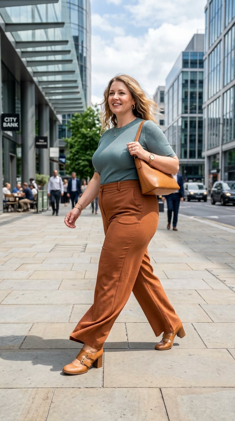 10 Plus Size Work Pants That Fit at the Waist Without Gaping