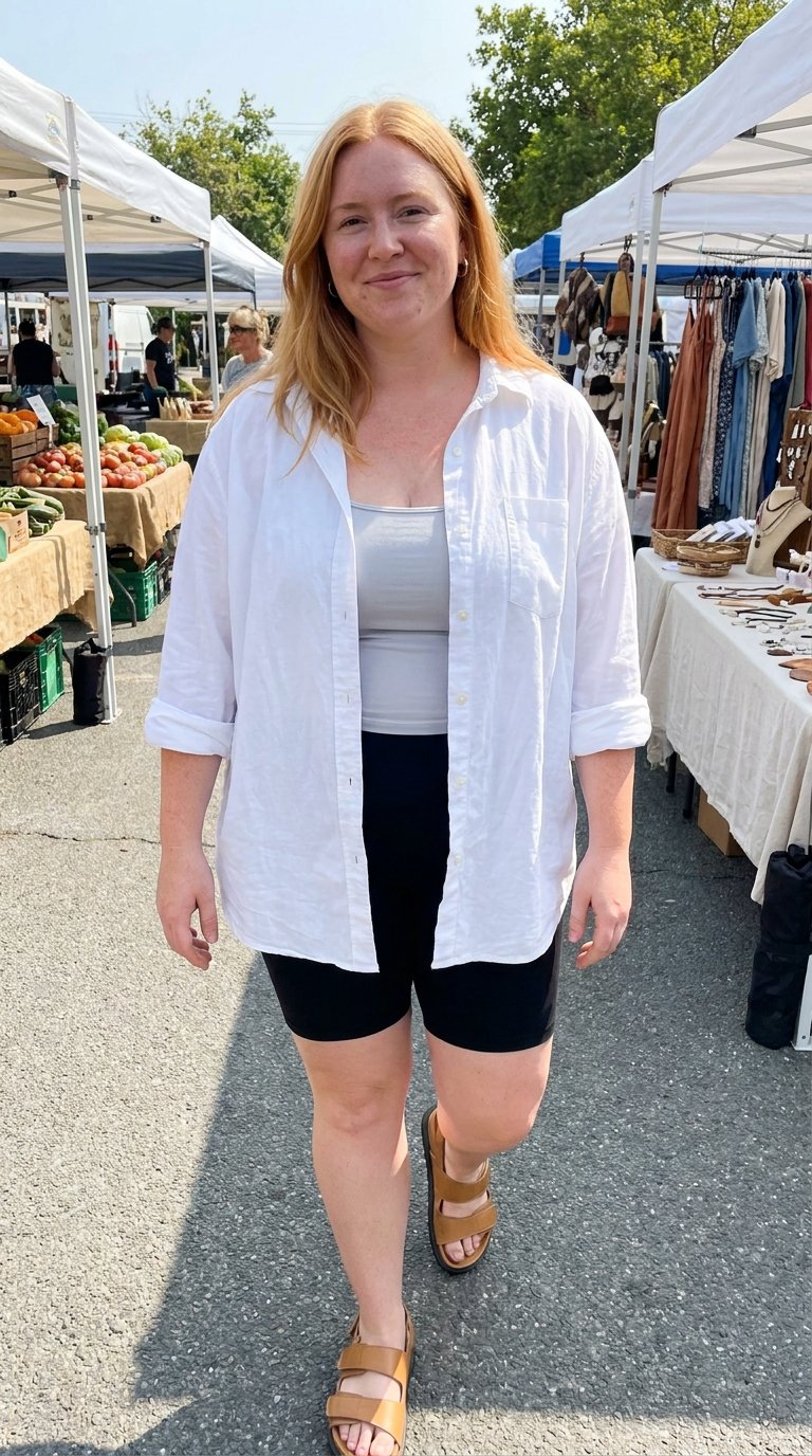 10 Comfortable Non-Jeans Outfits for Plus Size Women That Feel Like a Day Off
