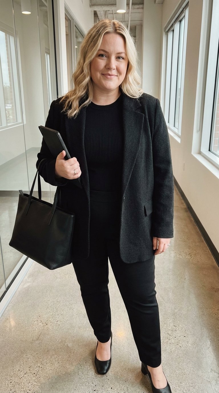 10 Business Casual Outfits for Plus Size Belly That Feel as Good as They Look