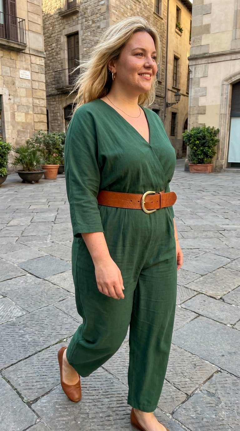 10 Plus Size Casual Jumpsuit Outfits That Make Getting Dressed Easy