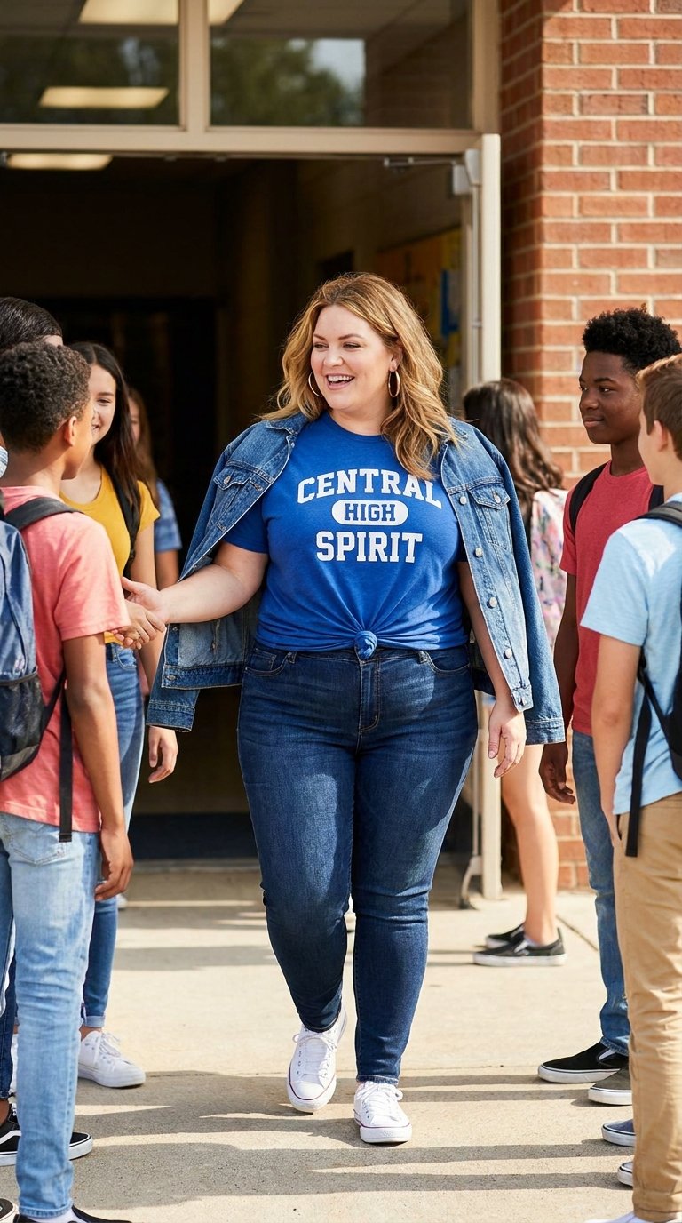 11 Teacher Outfit Ideas for Plus Size Women: Monday to Friday Made Easy