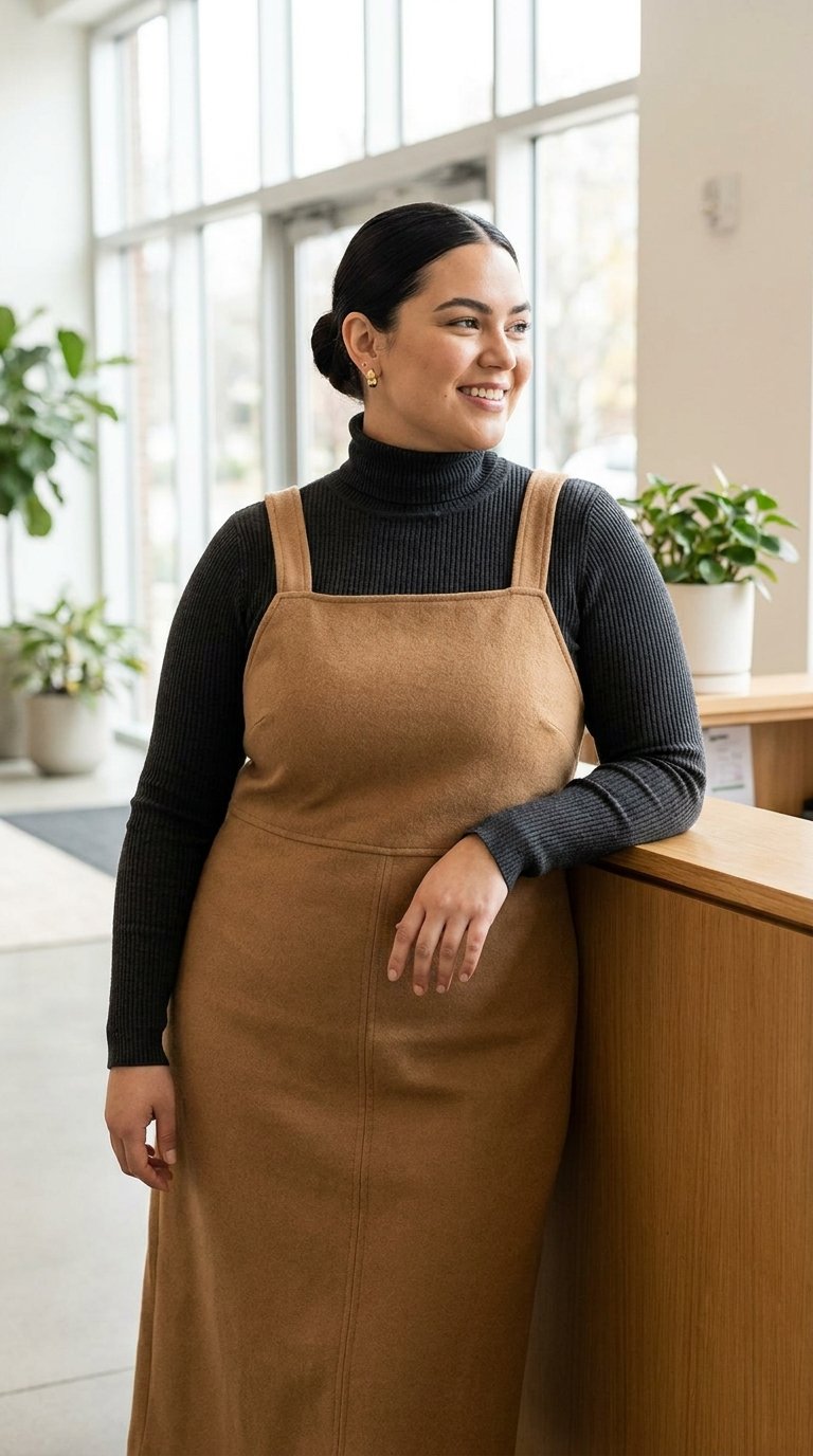 10 Fall Office Outfits for Plus Size Women That Feel Cozy and Look Sharp