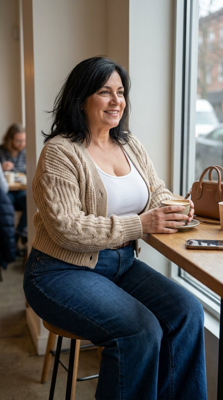 10 Petite Plus Size Casual Outfits That Actually Fit Short Curvy Women